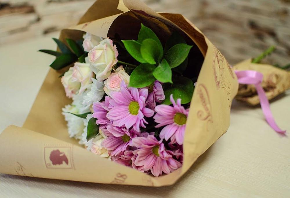 Букет цветов из: Розы и Хризантемы в Ардатове Нижегородской области