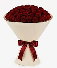 Букет 101 Бордовая роза Блэк Бакарра в Ардатове Нижегородской области