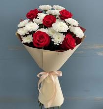 Букет цветов из:  Розы и Хризантемы в Ардатове Нижегородской области