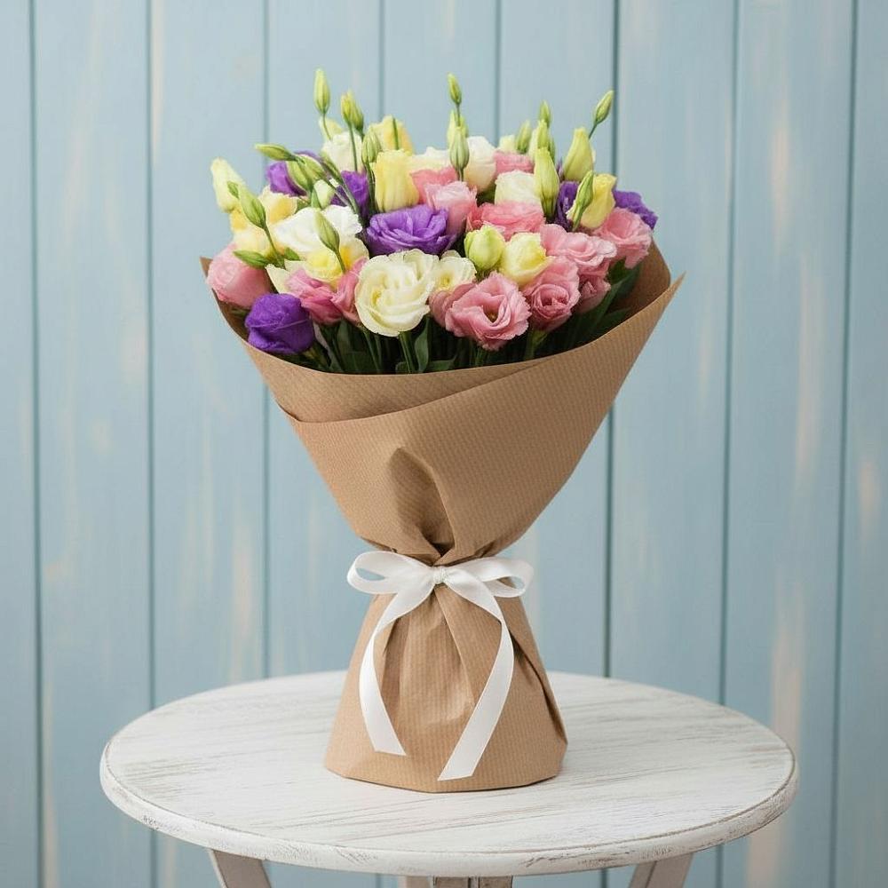 Букет цветов из: Лизиантусы в Ардатове Нижегородской области