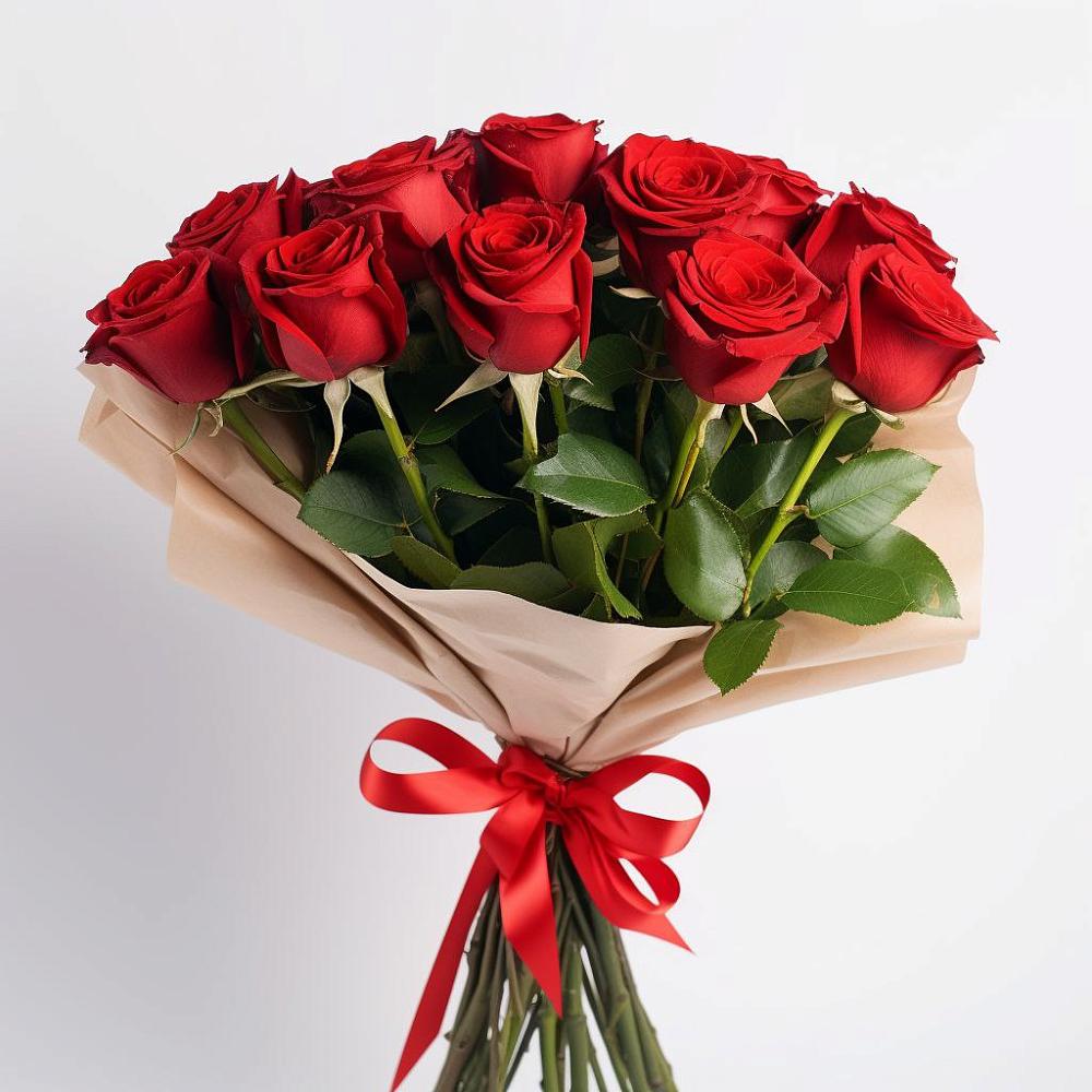 Букет 11 Красных роз Эдлесс Лав в Ардатове Нижегородской области