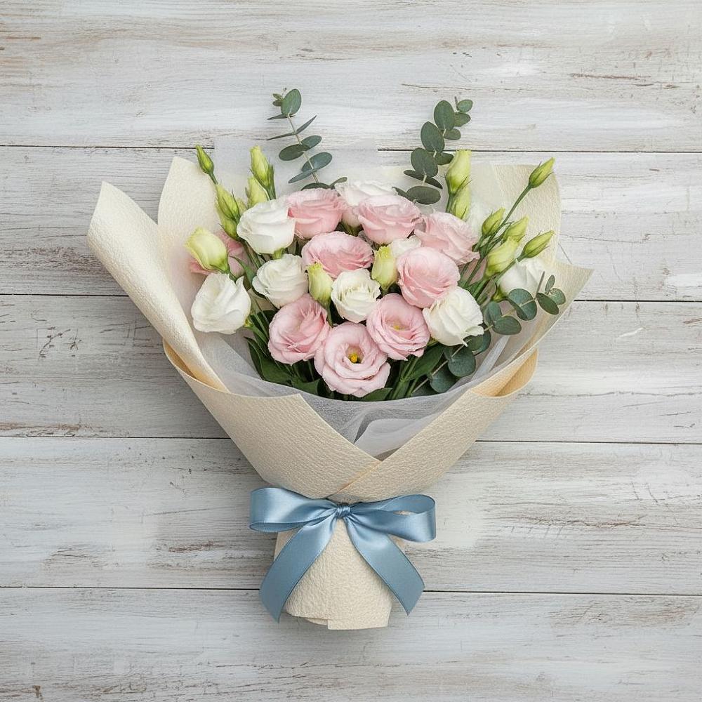 Букет цветов из: Лизиантусы в Ардатове Нижегородской области